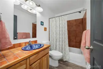 Main bathroom on upper floor