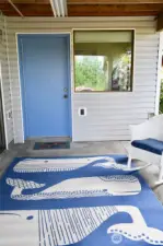 Lower level entry