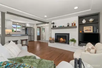 Color choices of flooring and finishes... timeless!