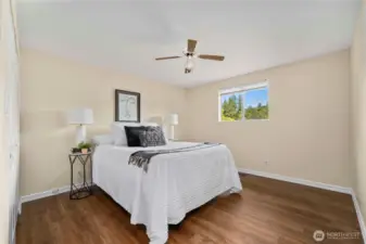 Primary room with large closet-main floor