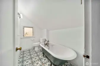 Upstairs bathroom