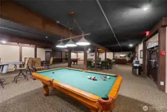 Clubhouse on lower floor has lots of fun activities and sitting areas!