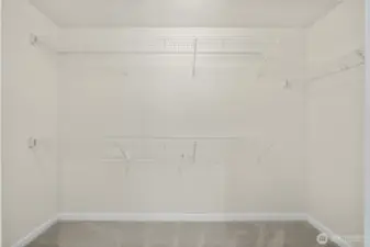 Walk In Closet off Primary Bathroom