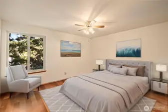 Virtually staged-north facing 2nd primary