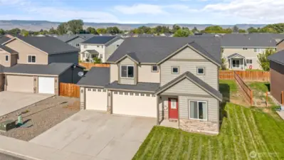 Plenty of room for everyone to park on game day with this huge driveway!