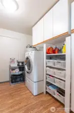 Nicely appointed mud room just off the side entry for easy access.