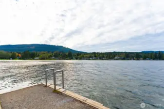 A great place to hang out on those warm summer days, fishing and watch the 4th of July fireworks!