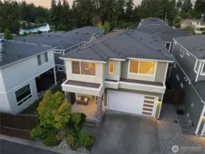 Located just steps away from the private waterfront park.