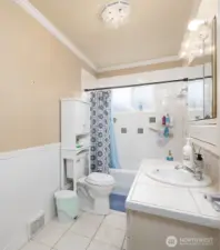 Main floor bathroom