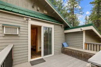 Back deck