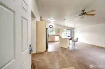 Living/Kitchen/Dining room