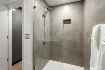 Large Tiled Shower