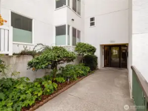 Condo Entry with Intercom