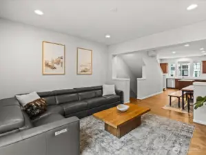 Spacious floor plan for every day living.