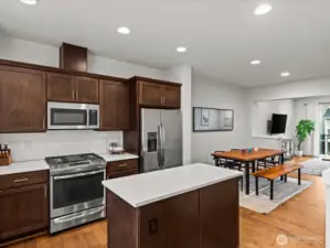 Gas cooking for the win!