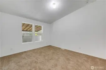 Bedroom #2 un-staged.