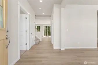 Light bright entry, welcome home. Photo's are for representational purposes only. Colors and finishes may differ.