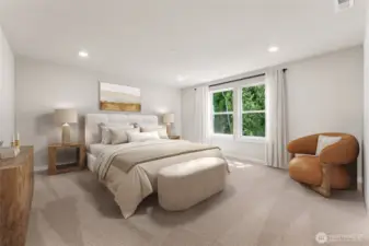 Primary suite. Photo's are for representational purposes only. Colors and finishes may differ.