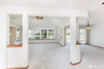 Beautiful curved walls