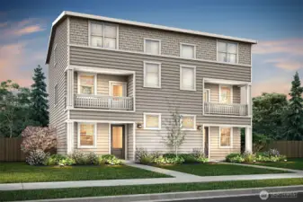 Example of the Benton floor plan to be located at 8779 151st Court E