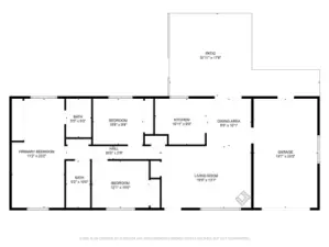 Complete layout of the home.