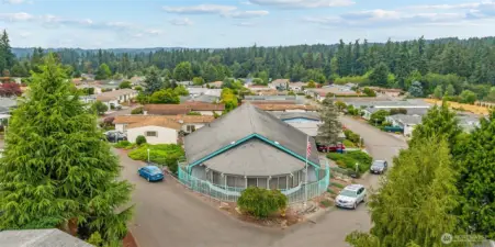 Club house is available for private gatherings. Every Thursday there is a community Coffee Hour . Many other activities like Bunco, Poker, Sewing Club and Crafts are scheduled monthly.