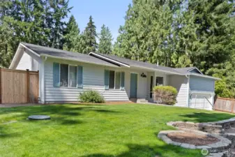 Charming rambler on large lot