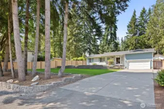 Privacy, Plenty of parking.