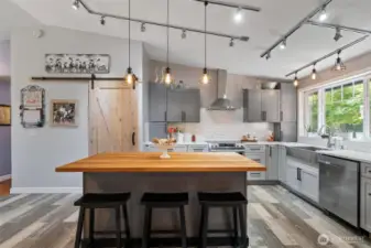 Well Lit Kitchen