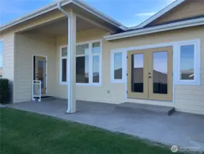 French doors from Primary to Patio