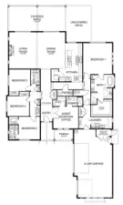 Floorplan that could go on this homesite with Landed Gentry.