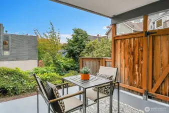 Unit 1 Patio