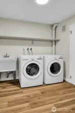 Unit 1 Laundry Room and Storage