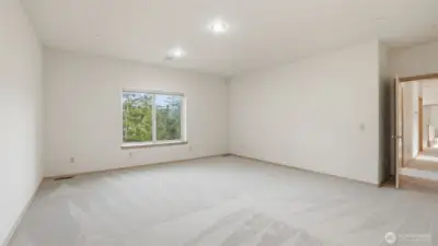 Upper level flex room