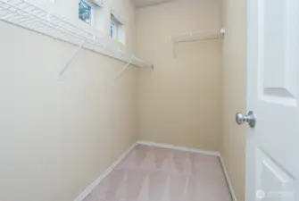 Guest walk-in closet
