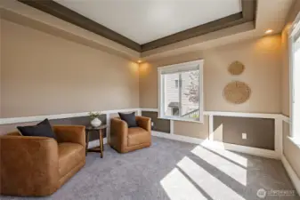 Off entry is the office/den/bonus room