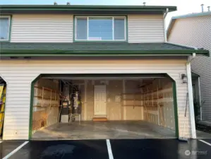 Two full size garage