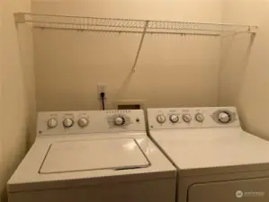 Washer and dryer