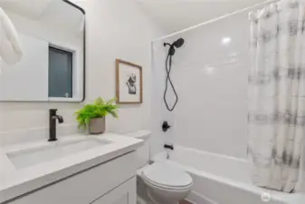 Updated primary bathroom