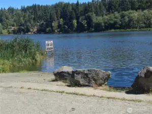Boat launch located not far from property.