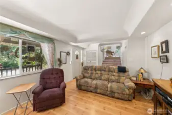 Entry/Living Room looking at Stairs to level 3
