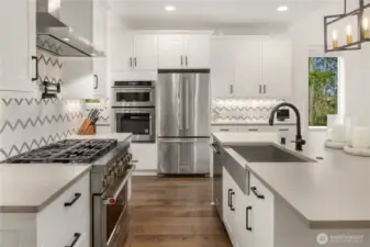 Stainless steel appliances