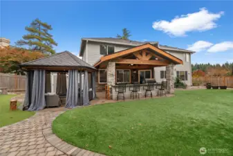 Outside Kitchen and Patio
