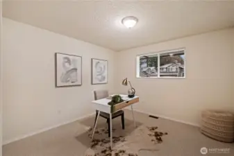Second bedroom for office/guest.