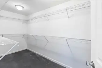 Master Walk-in Closet