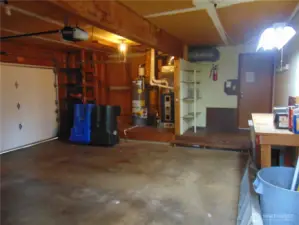 2 car attached garage with updated Gas Hot Water Heater & Updated Gas Furnace With A/C !