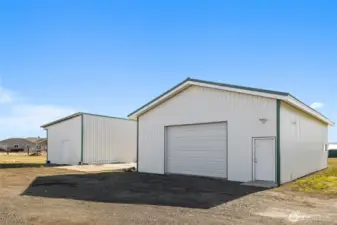1440 SF Shop with office and additional outbuilding!
