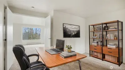 Another view of the guest bedroom.