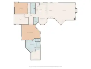 Floor Plan minus attached garage