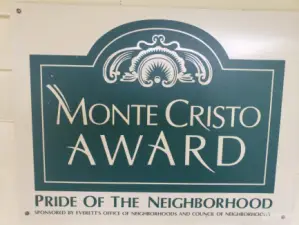 Recognized as the Winner of the Monte Cristo Award